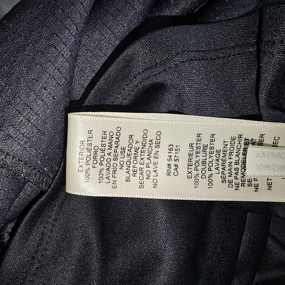 Eliza J Navy Sparkle Stretch Dress Embellished Waist Size 10 - Picture 14 of 15